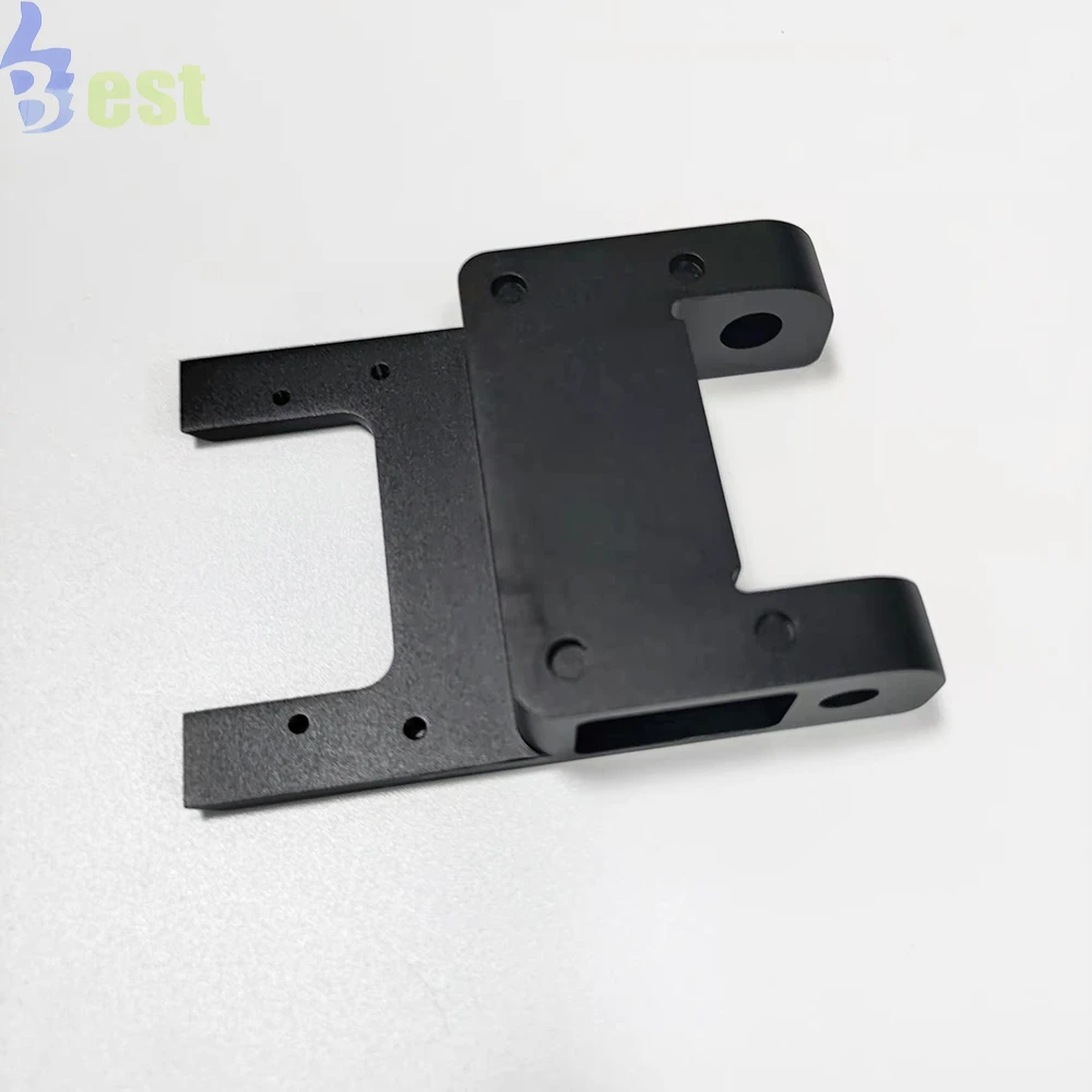 

OEM Custom Black Anodized Aluminum Parts Fabrication CNC Machining Service