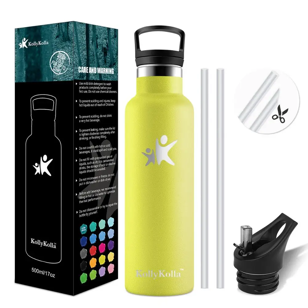 

Wholesale Good Quality Custom Logo Insulated Water Bottle Stainless Steels Hot Water Bottle, Customized color