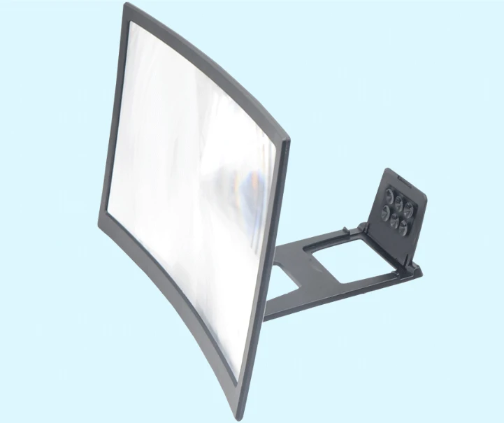 New Phone Accessories 12 Inch Curved Mobile Screen Magnifier For