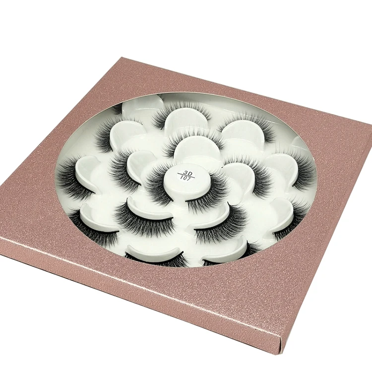 

3D Naturally Dense Korean PBT Fiber Fake 14mm Eyelash Crafting