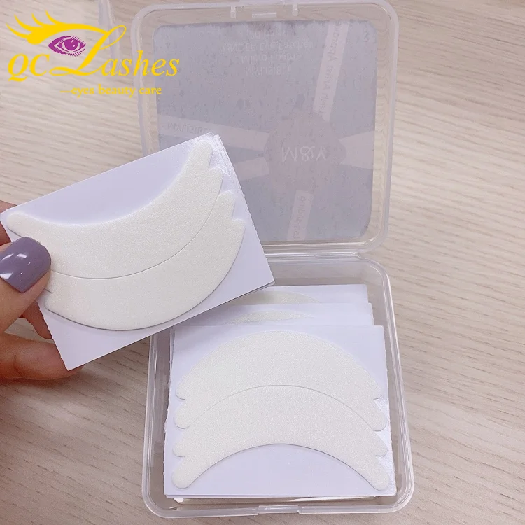 

Custom Private Label Butterfly foam under eye pad For Eyelash Extension factory OEM lint free eye pads microfoam gel Lash patch