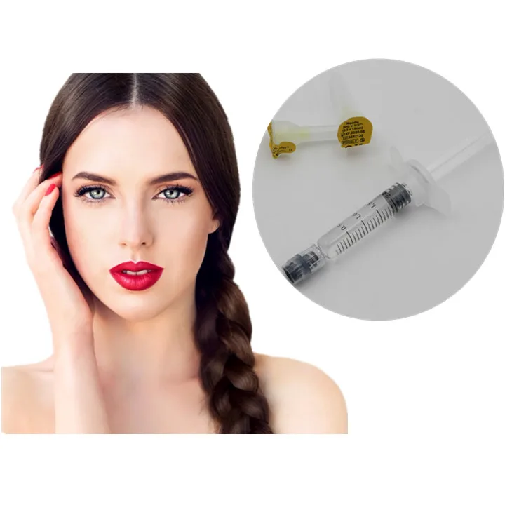 

2CC injectable hyaluronic acid HA face dermal filler 2ml, Transparent