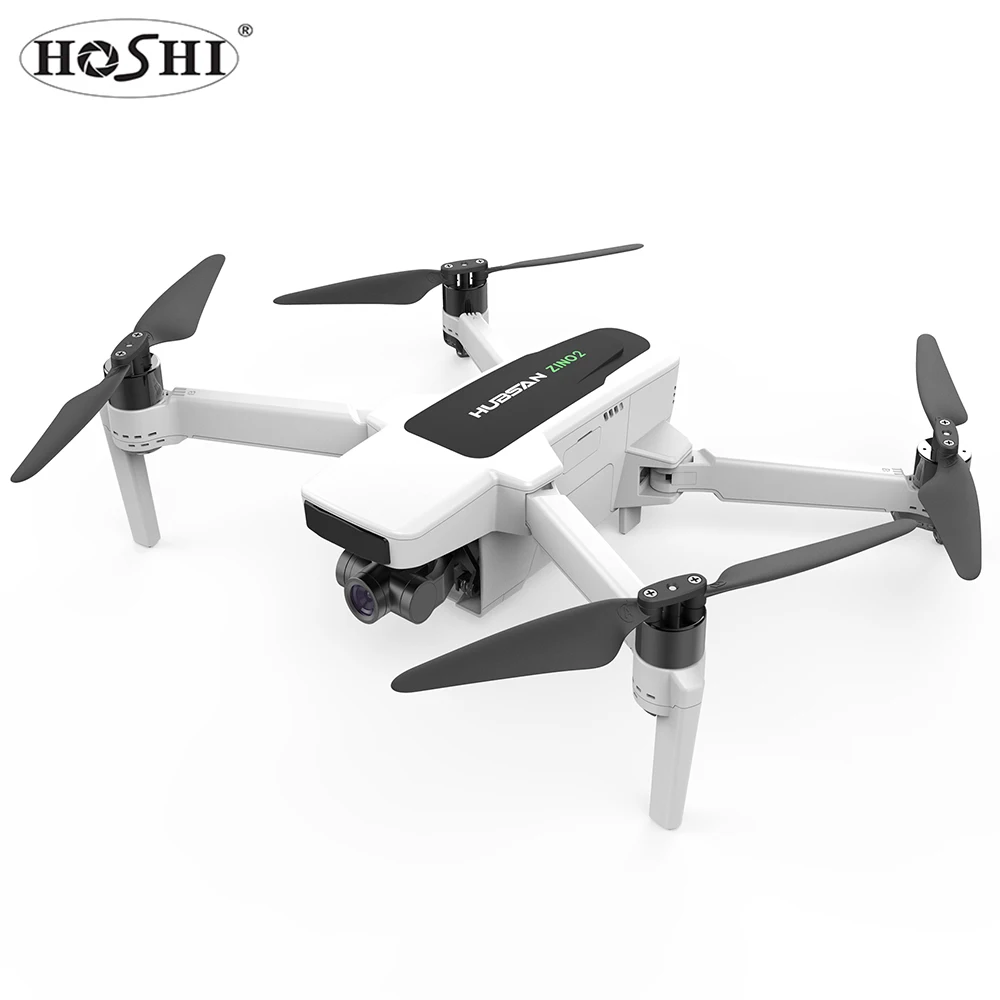 

2020 HOSHI HUBSAN ZINO 2 Standard Version 4K GPS 3-axis gimbal 6KM digital remote controller professional GPS Drone Video FPV, White