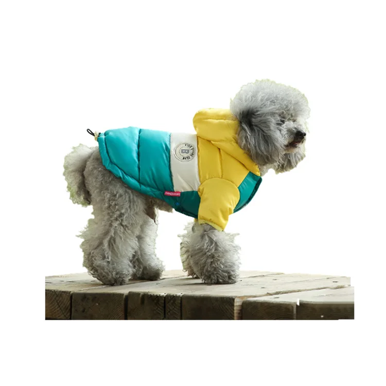 

2021 Wholesale Fashion Dog Down Cotton Coats Pet Waterproof Jackets Vest Dogs Hoodie Pet Clothes Winter Dog Clothes, Optional