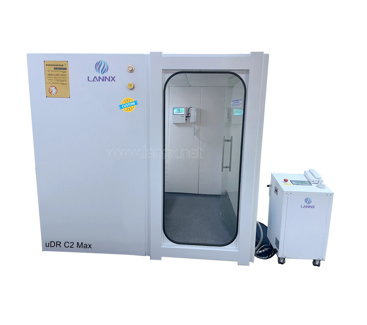 

LANNX uDR C2 Max Wholesale portable hyperbaric oxygen chamber 2-4 persons Oxygen Therapy Equipment for Home Hyperbaric Chamber