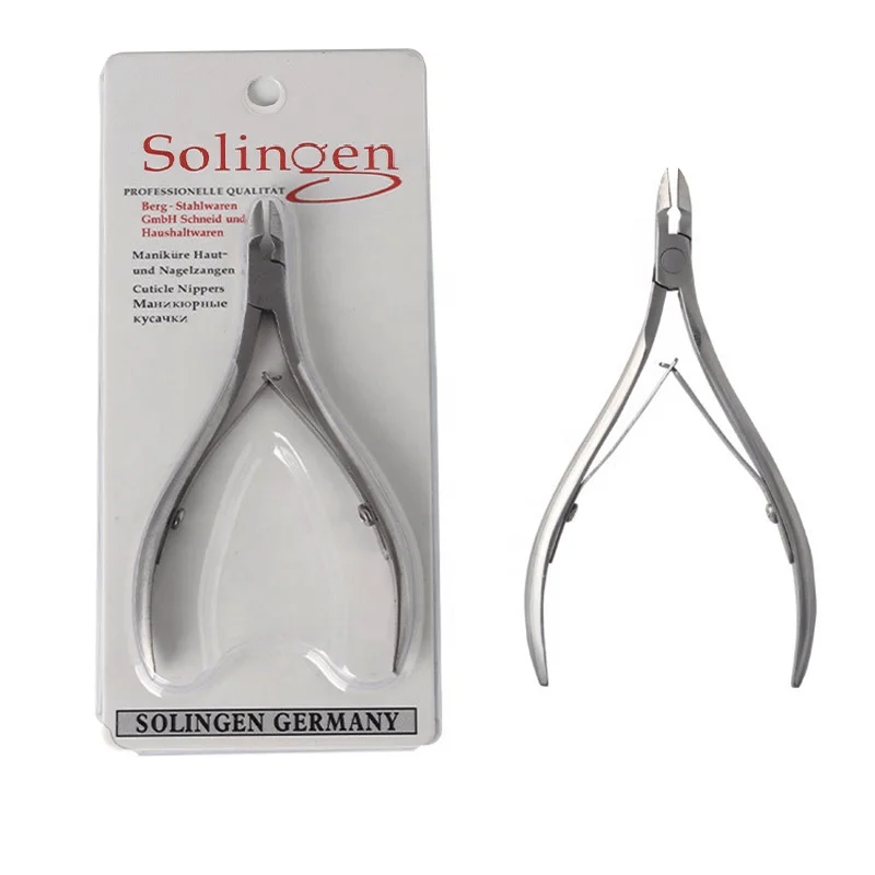 

Factory Price wholesale Pedicure Cuticle Nail Clipper Stainless Steel Cuticle Nipper, Silver