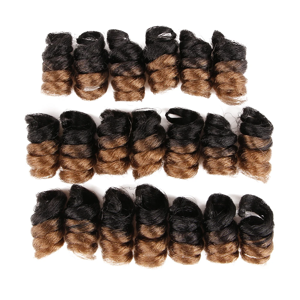 Hot Sale Professional Heat Resistant Fiber Crochet Twist Braid Chignon Hair