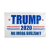 Custom Trump 2020 flags NO MORE BULLSHIT American flag 3X5FT 100% Polyester Trump's head banner