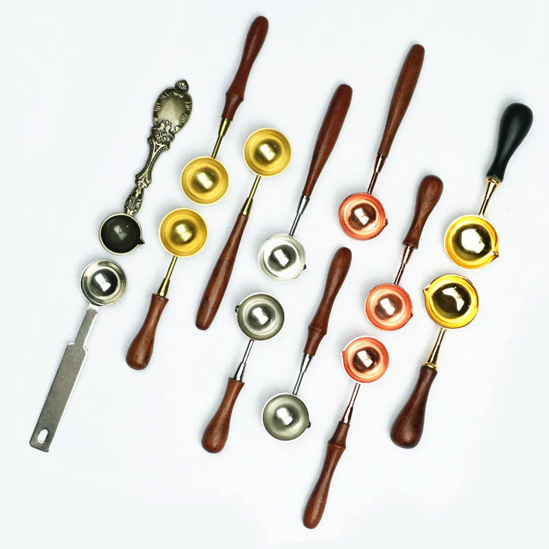 

Wax seal beads Melting Spoon for Wax Seal Stamp, Black