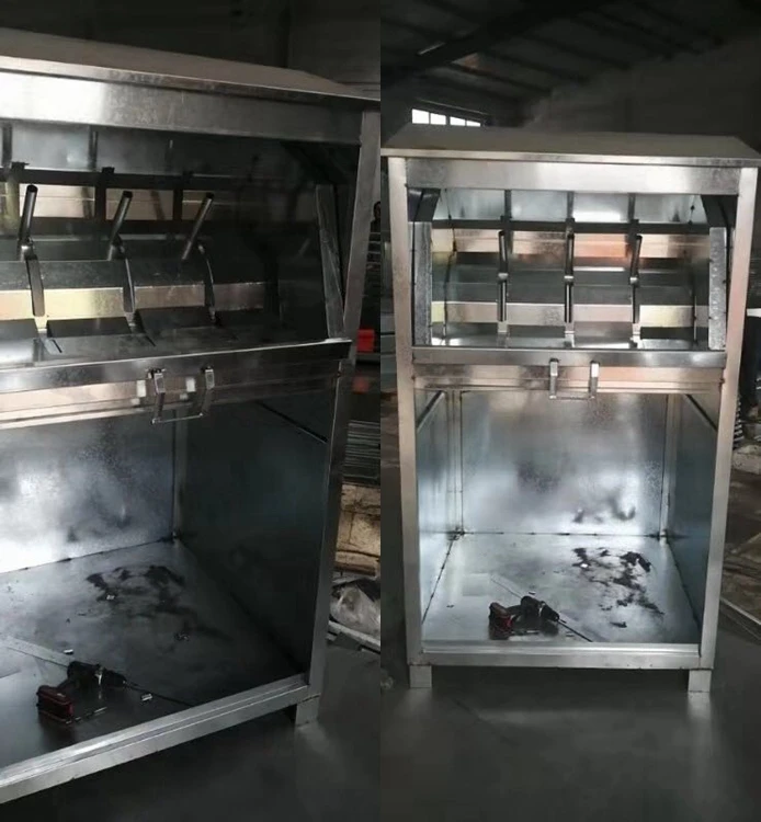 Theft Proof Clothing Donation Bin Metal Clothing Donation Bin Steel