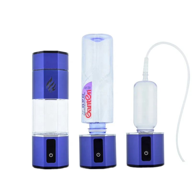 

Type C Rechargeable Hydrogen Rich Water Bottle Portable Ionizer Alkaline Generator Cup Hydrogen Water