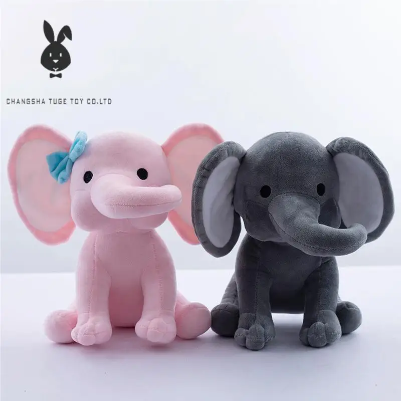 

Small elephant figure graduation Day gift ragdoll wholesale cute doctor elephant plush toy figure