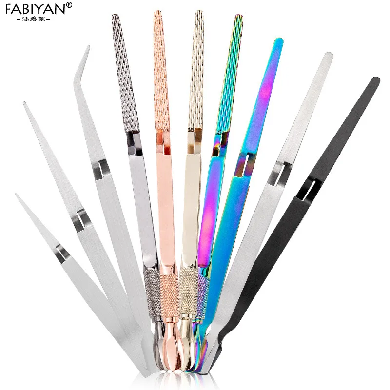 

Nail Art Shaping Clip X Type Stainless Steel Tweezers Shaping Tweezers Nail Tools