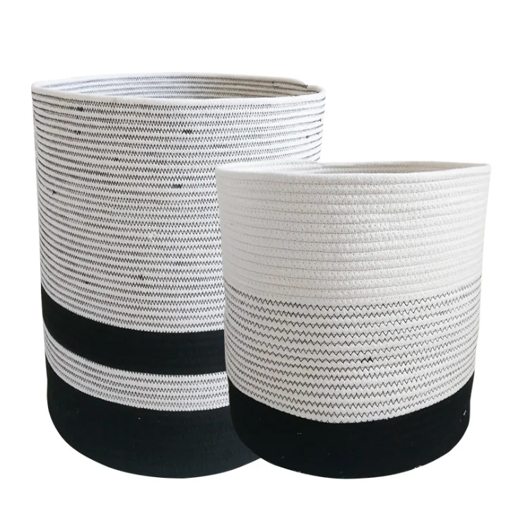 

Wholesales 2020 New Style Large Cotton Rope Basket