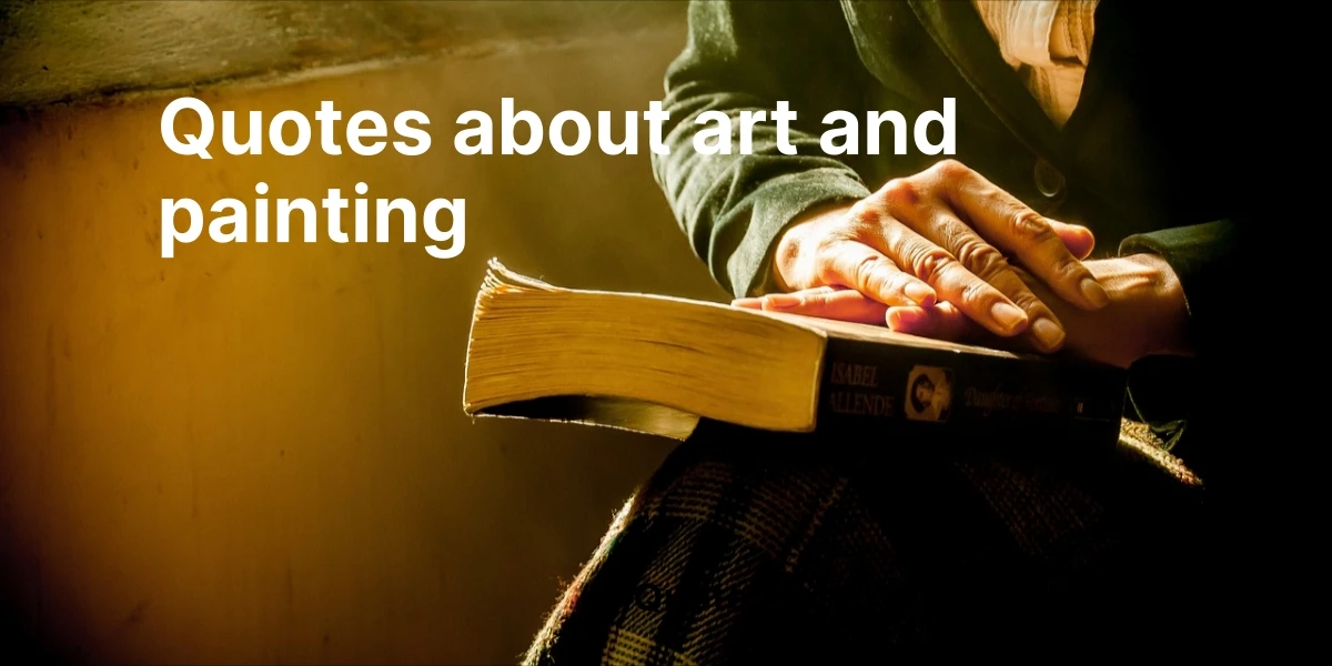 quotes about art and painting