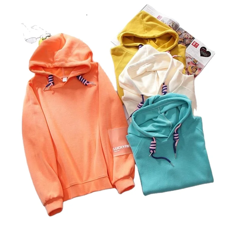 

women hoodies wholesale good quality hoodies fleece pullover sweatshirt women clothing, 4 colors