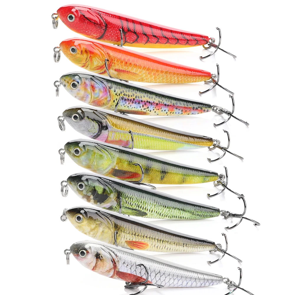 Topwater Lures Manufacturer 2.5inch/4inch Walk The Dog Surface Lure