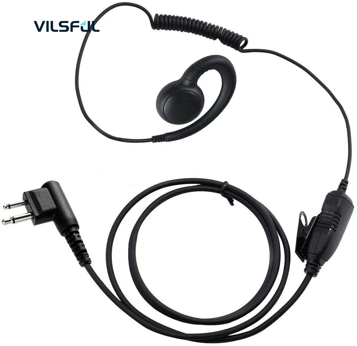 

Earhook Earpiece for Motorola CLS1110, CLS1410, CLS1413, CLS1450,CP88, CP150, CP200 Radios