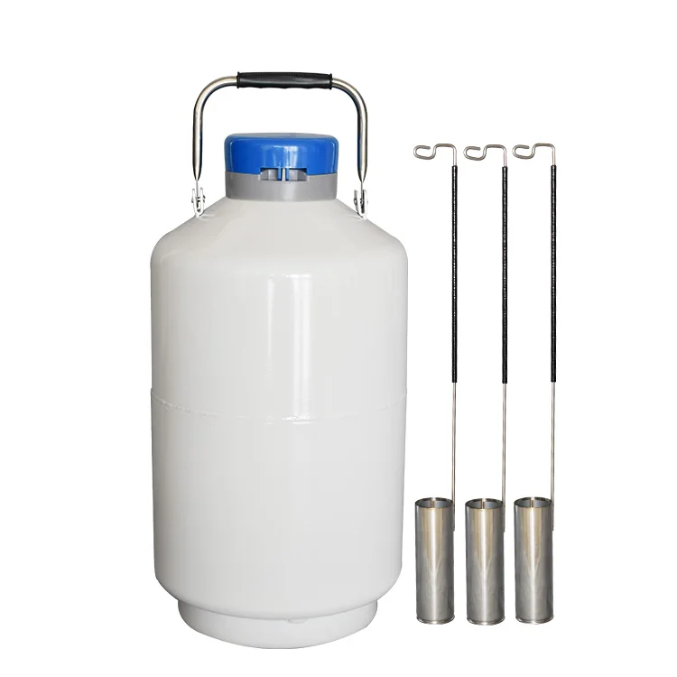 YDS-2 / 3 / 6 / 10L Frozen Cryogenic Cylinder Liquid Nitrogen Dewar Tank