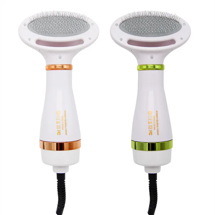 

2020 new design Hot Sale pet hair dryer 2 in 1 cats&dogs brush dryer pet hair comb dryer, Clear