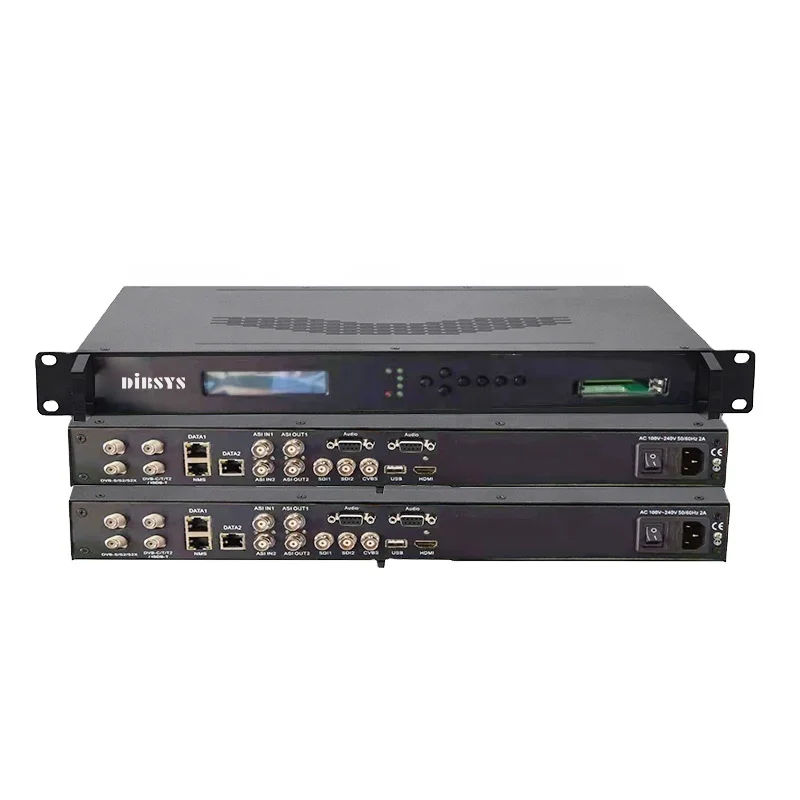 

IRD3711 HEVC DVB-S2X HD iptv encoder decoder HD DVB-S/S2 to sdi AC3 encoder with dual stereo audio