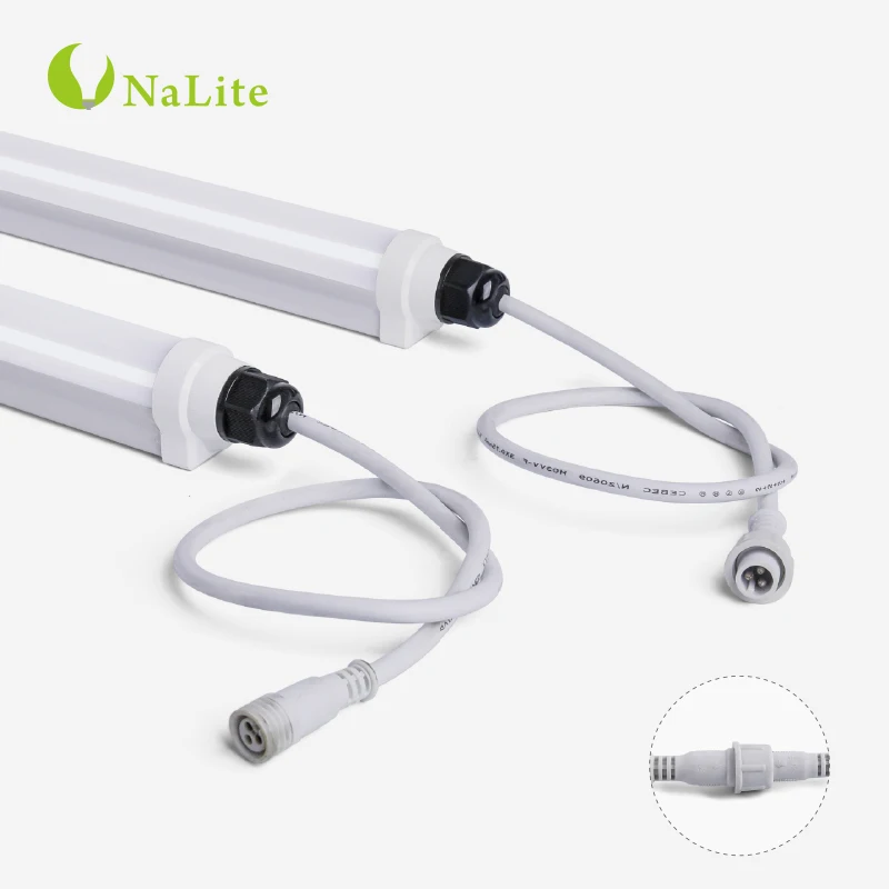 led grow light clone veg light 6500K T8 tube for seedling medical plant 18w 36w daisy chain