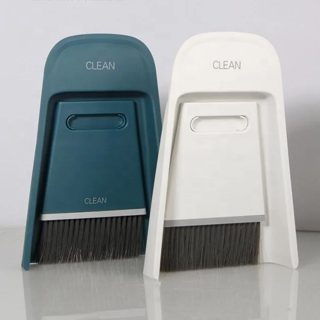 

MOJAE Eco-Friendly Broom, Wiper and Dustpan Set For Table Cleaning, Keyboard Cleaning