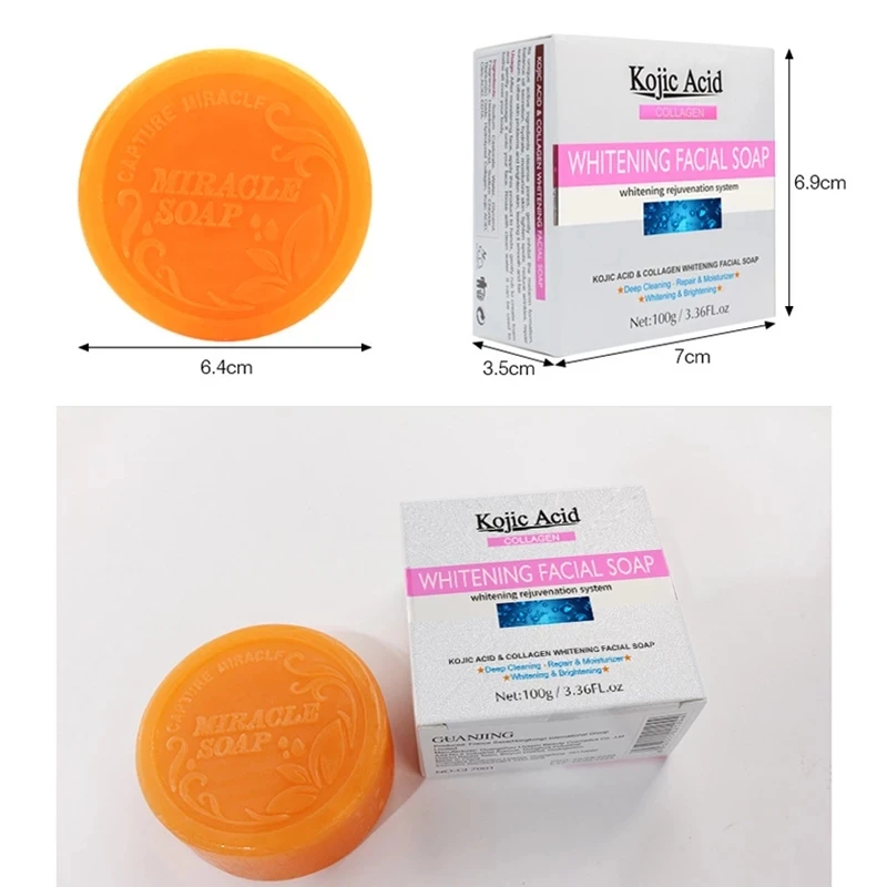 

Wholesale Facial Soap Removal Age Spots And Freckle Kojic Acid Handmade Soap