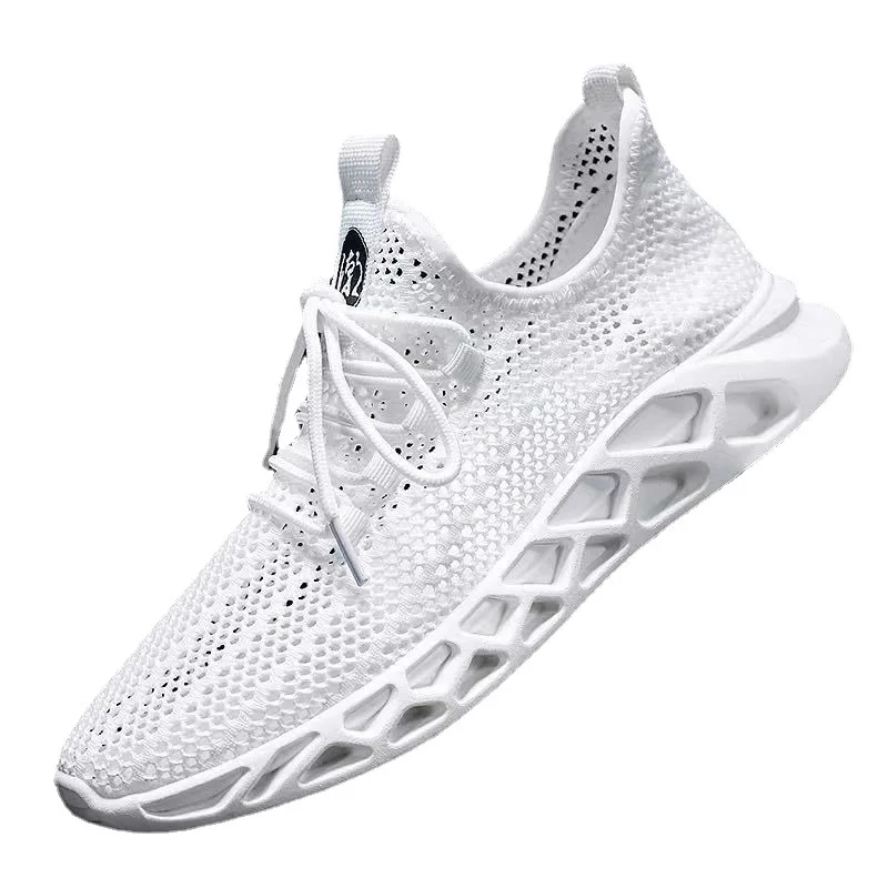 

fashion Hollow flying woven men's shoes popular style sneaker comfortable men sport shoes sneakers shoes, 3 colors