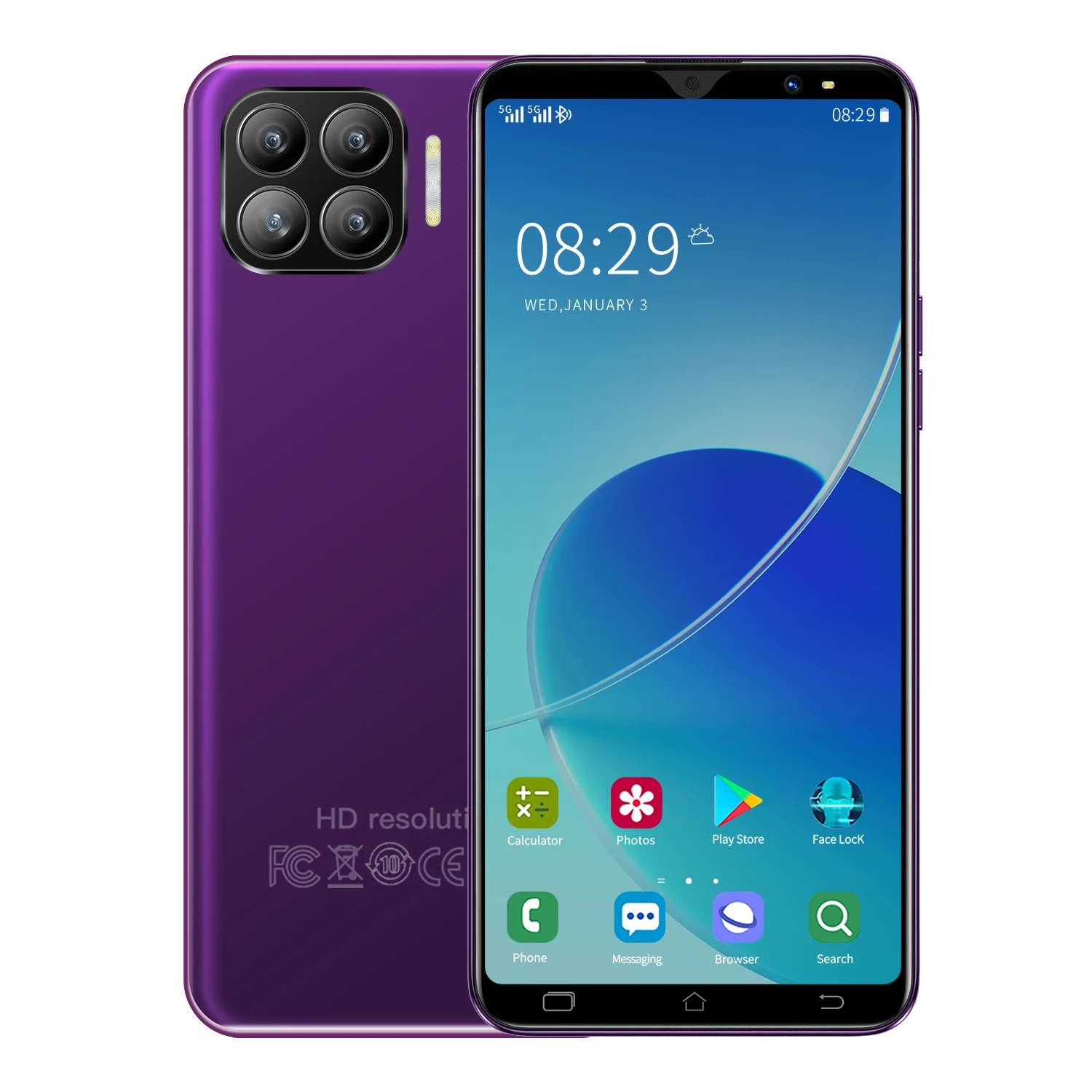 

Free shipping android phone cheap price good quality cell phones I12 max 5.0 inch cellular