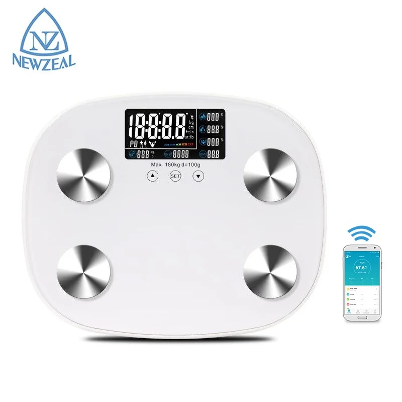 

20% OFF Chinese Electronic Weighing Scales 180Kg 396Lb Glass Personal Weighing Scale Digital Body Scale Android Or IOS