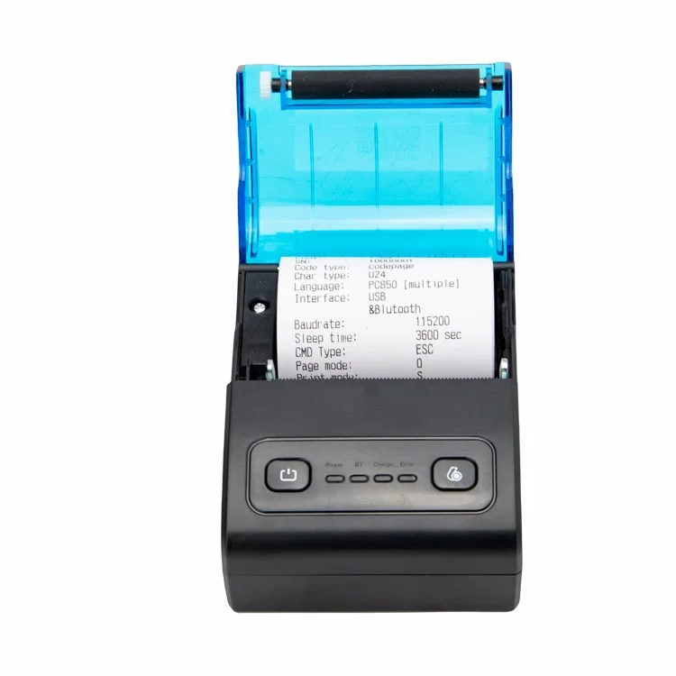 

58mm Mini Bt Portable Receipt Android Usb Interface 2inch Thermal Mobile Bill Wireless Printer