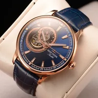 

Reef Tiger Dress Men Watch Blue Tourbillon Watches Top Brand Luxury Automatic Mechanical Watch Relogio Masculino RGA1639
