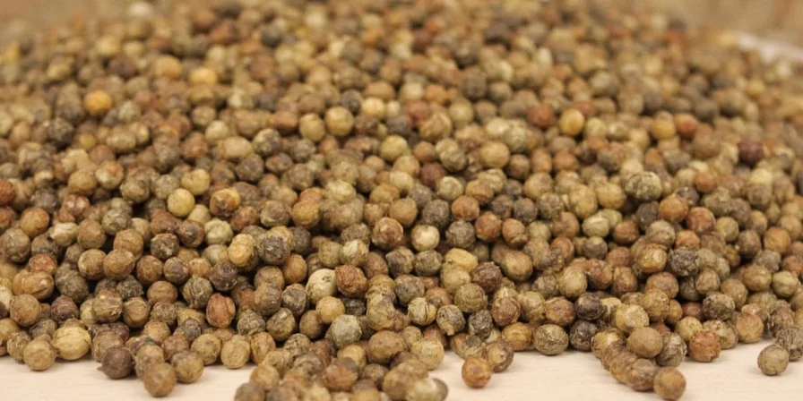 Black pepper drying process
