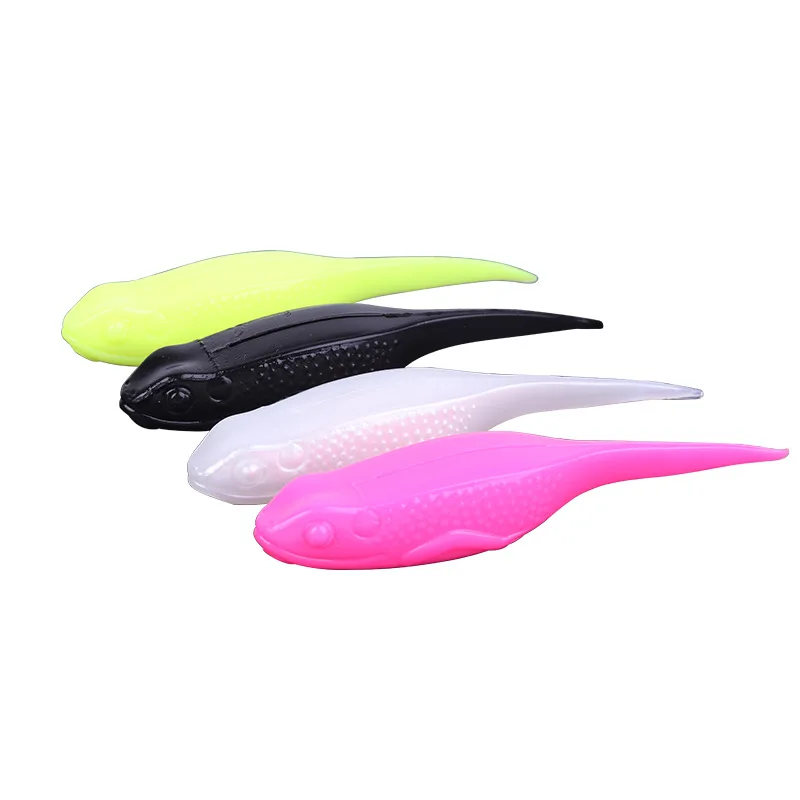 

High Quality Soft Plastic Fishing Lures Tadpole Lures Surface Underwater