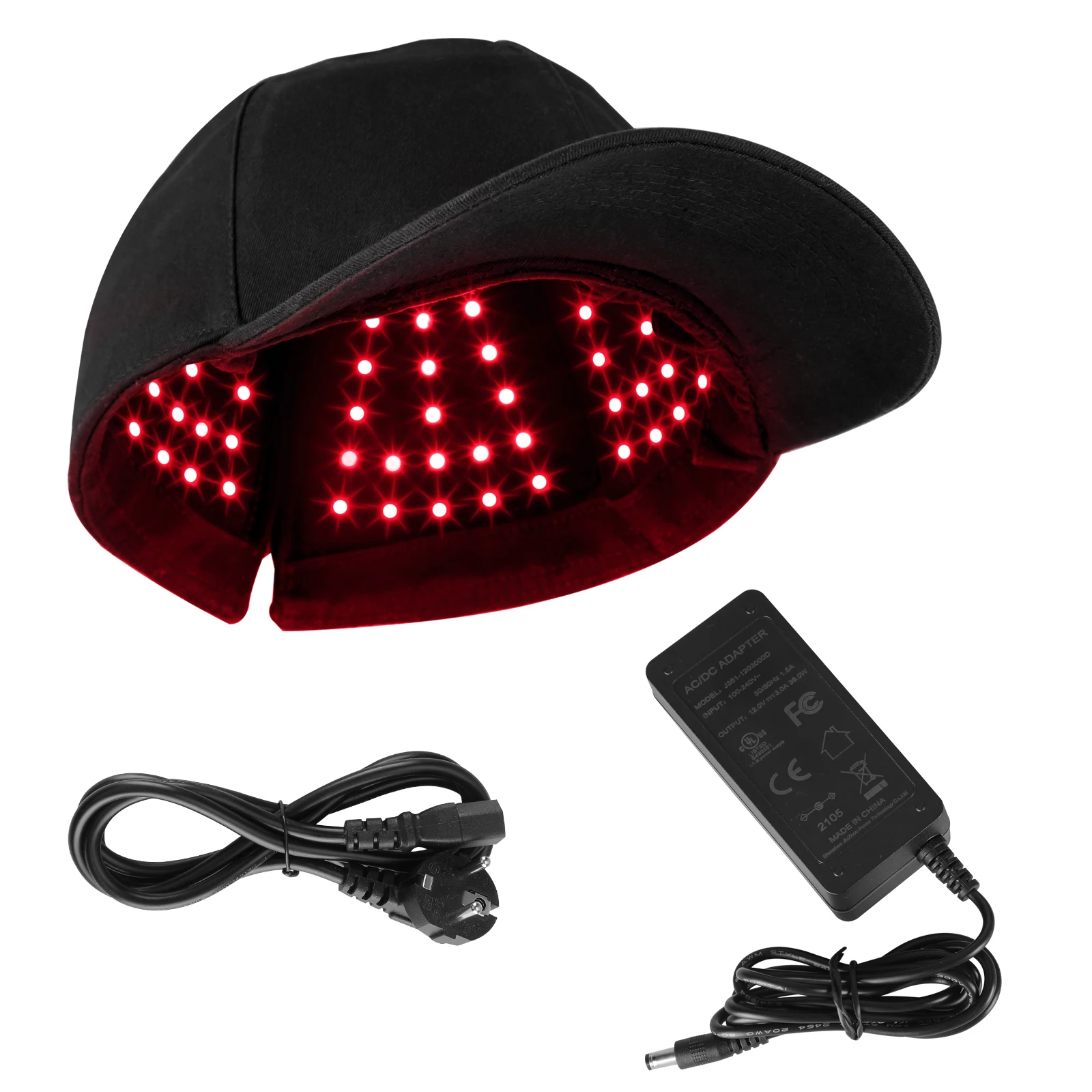 

Kinreen led red light infrared therapy light cap 630nm 850nm 940nm infrared hair therapy light for improve brain disorder