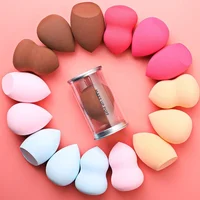 

Amazon Best Sell Soft Beauty Water-drop Shape Makeup Puff 100% Natural latex free Cosmetic Sponge