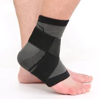 

3D Weaving Elastic Nylon Strap Ankle Support Brace Badminton Basketball Football Taekwondo Fitness Heel Protector