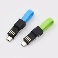 

clearance sale keychain usb data cable fast charging speed data transfer hot selling MICRO ANDROID usb data cable short length