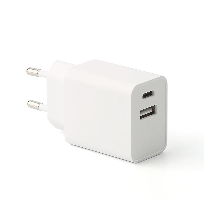 
18W 2 Ports Type C PD Fast Phone Charger 