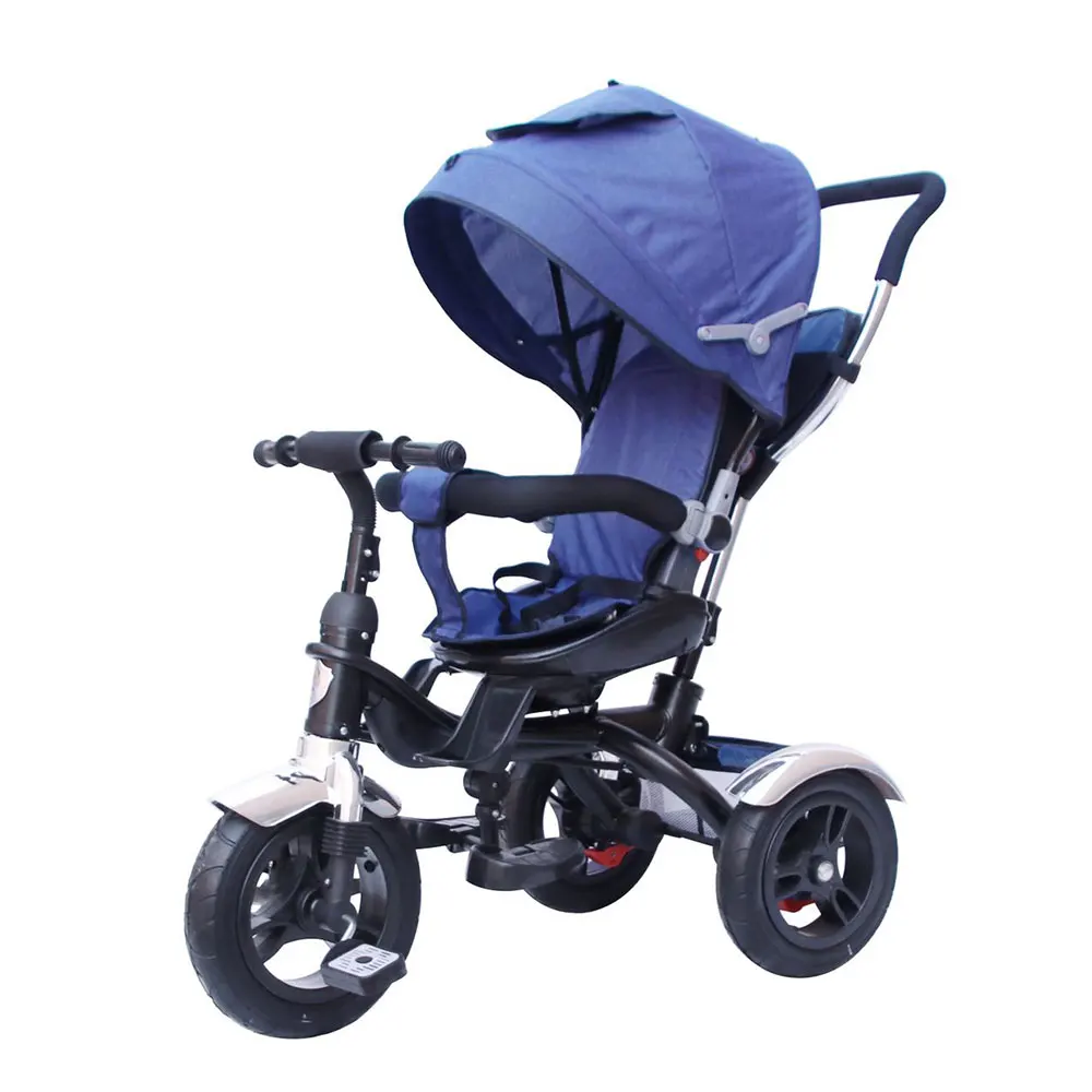 

High quality luxurious aluminium metal frame kids travel system baby stroller pram