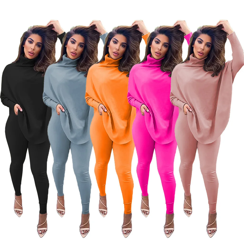 

custom logo home wear plain color plus size soft women clothes 2 piece designer sets, Picture