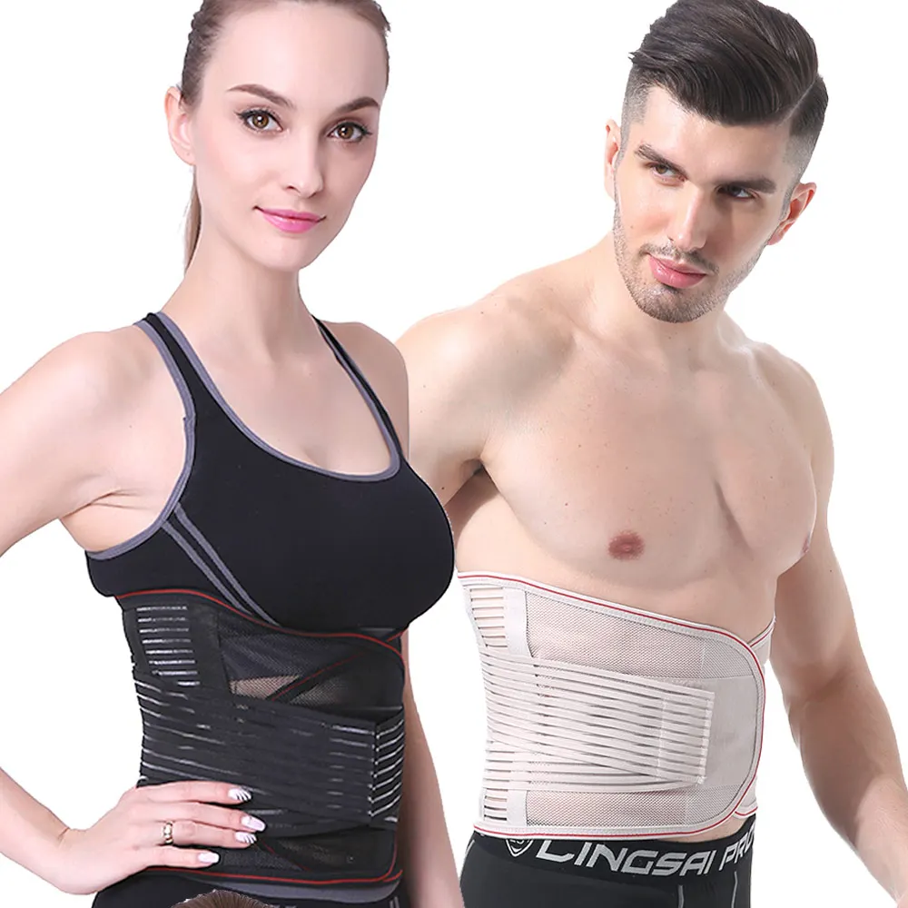 

Orthopedic Corset Back Support Belt Men Back Brace Belt Fajas Lumbares Ortopedicas Protection Spine Support Belt