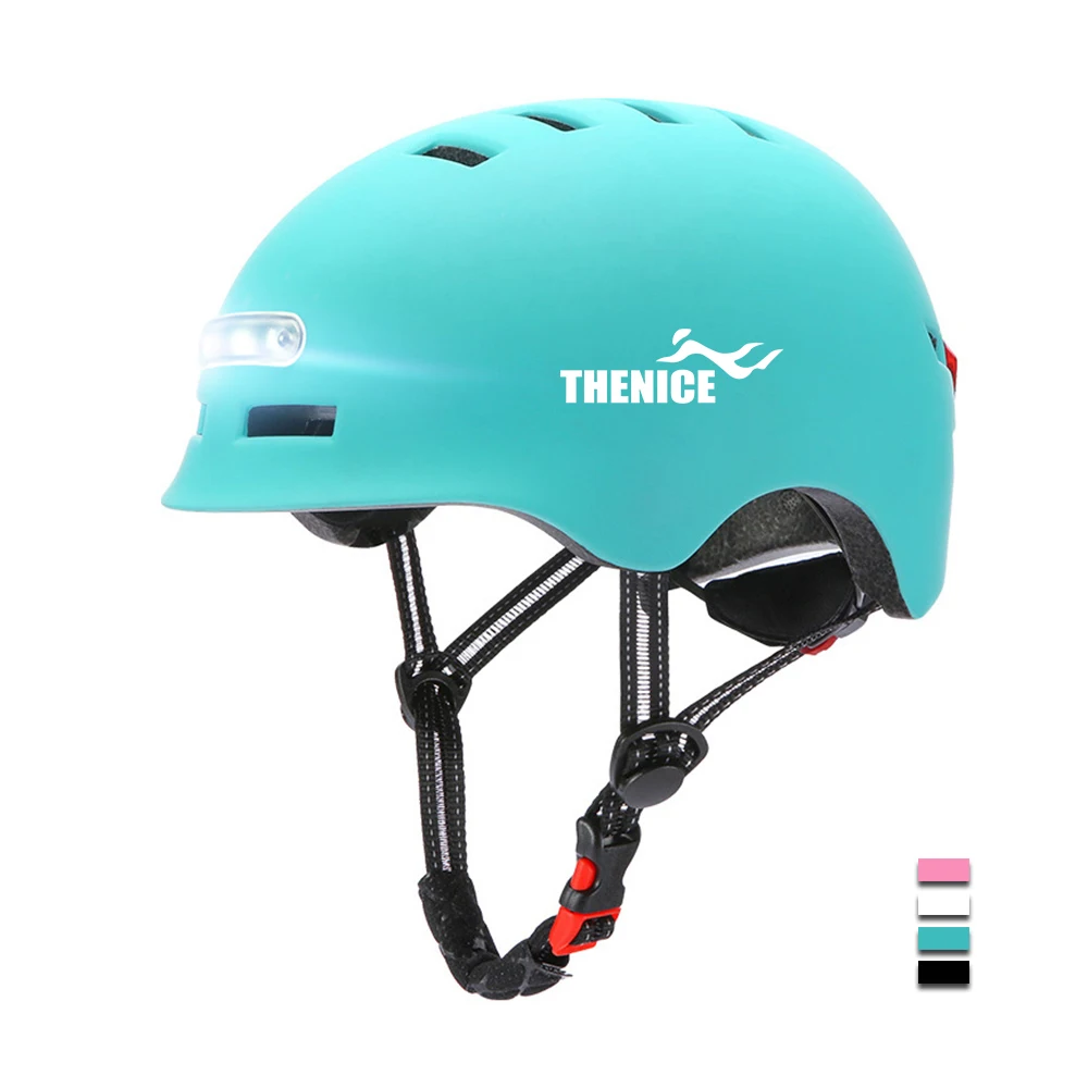 

Custom wholesale universal LED helmets for bicycle riding /skating /scooter, Multi