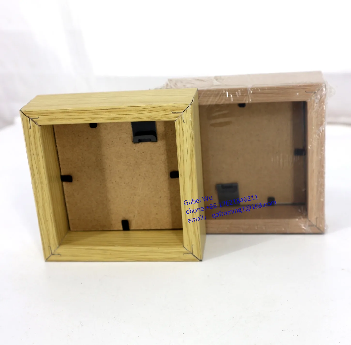 Square Mdf Solid Wood Picture Frame Domestic Desktop Display Picture