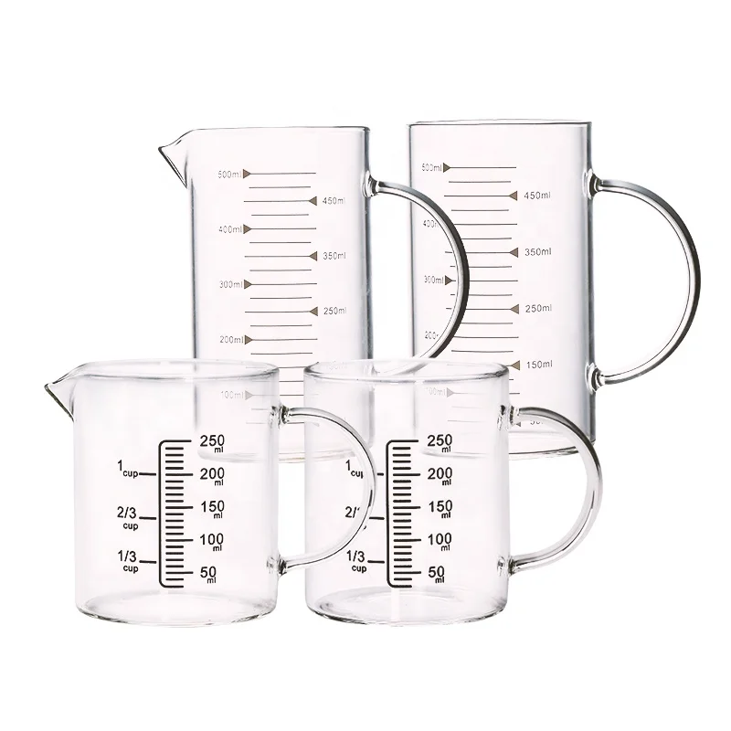 

Factory Direct Sales Home Glass Measuring Cups for Liquid Measuring tool