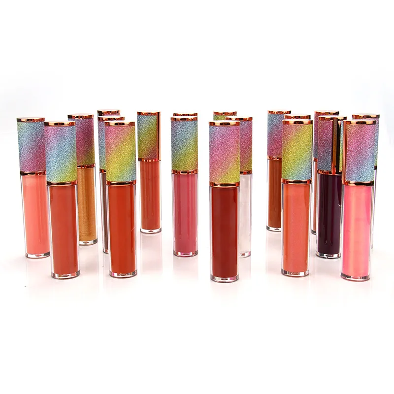 

Neutral packing diamond lipstick creamy Accept small batch orders lipstick private label red liquid lipstick, 40 color