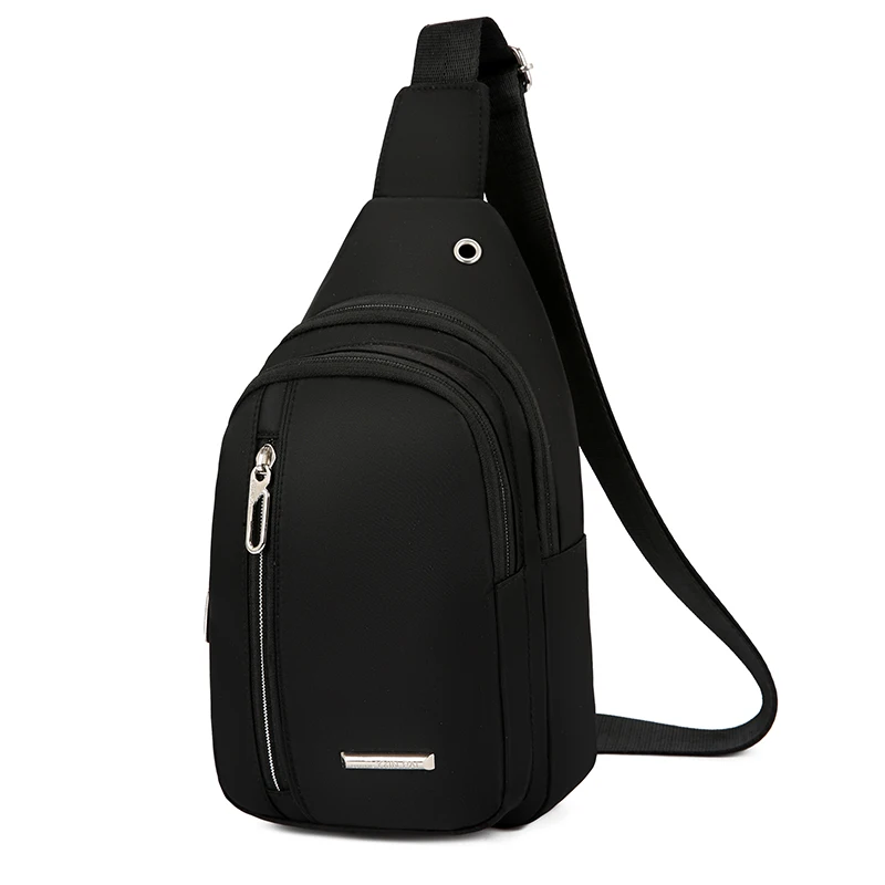 

Fashion Daypack Outdoor Shoulder Chest Waterproof Sling Bag chest pack bag, Grey or customized