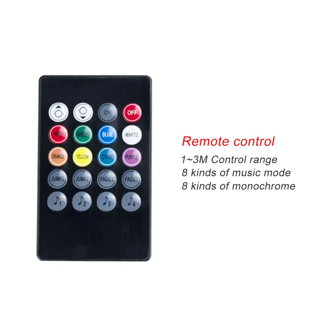 Music Ir Remote Controller Rgb Controller For 2835 5050 3825 Rgb Led