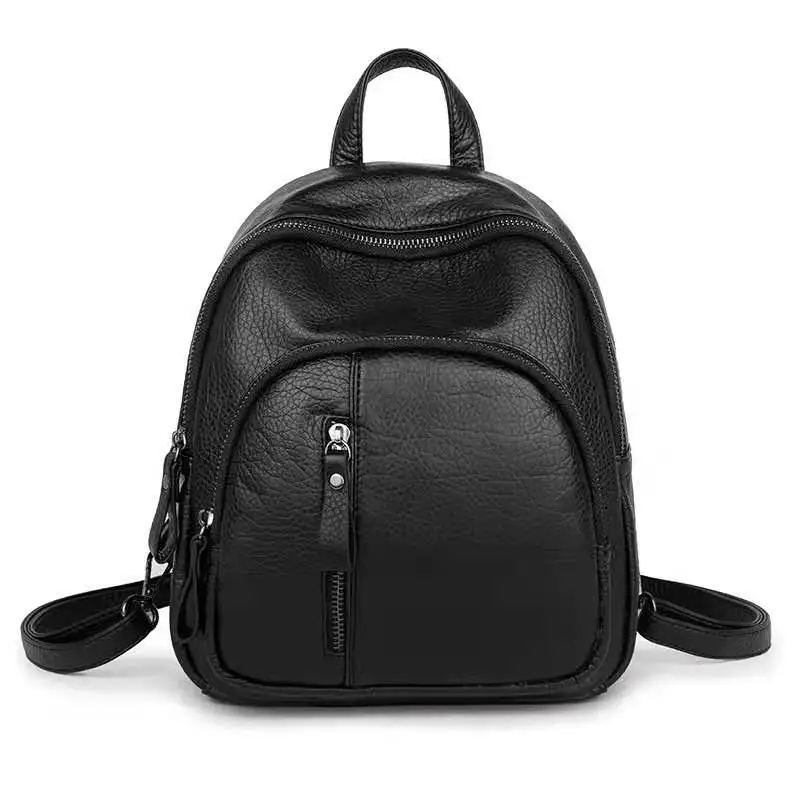

Women's PU Leather Mini Backpack Girls Rucksack Small Travel Backpack